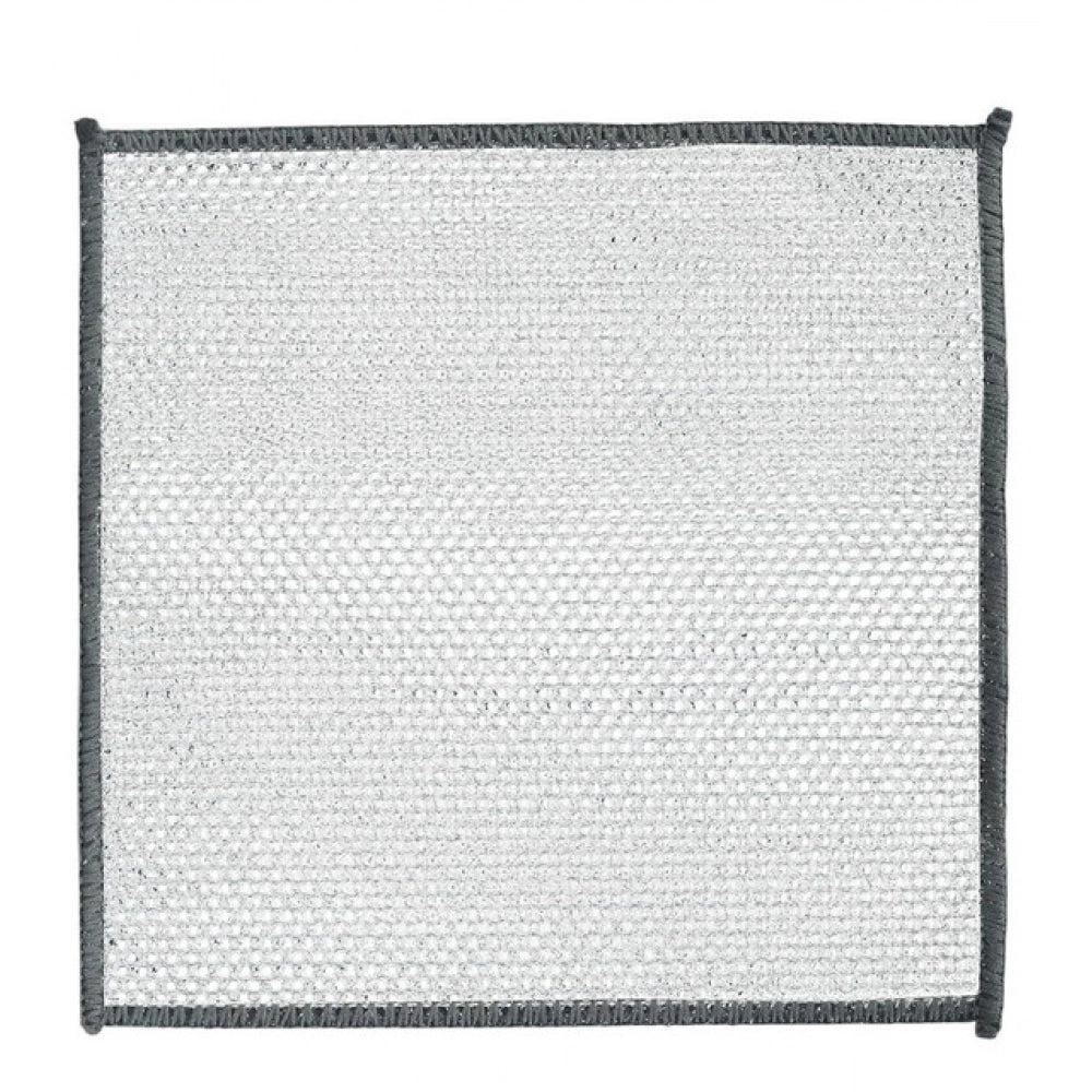 Pack of 15 Stainless Steel Dishwash Scrubbers – Silver | Kitchen Cleaning Scrub