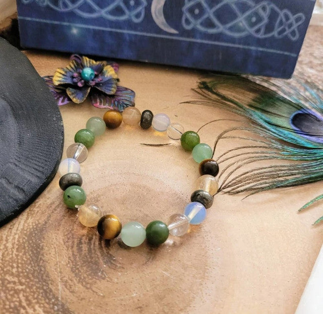 Generic Crystal Rashi Bracelet (Multicolor)