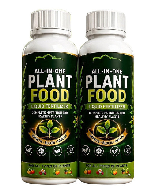 Generic Pack of 2 All-in-One Plant Food Liquid Fertilizer Bottles - 100 ML