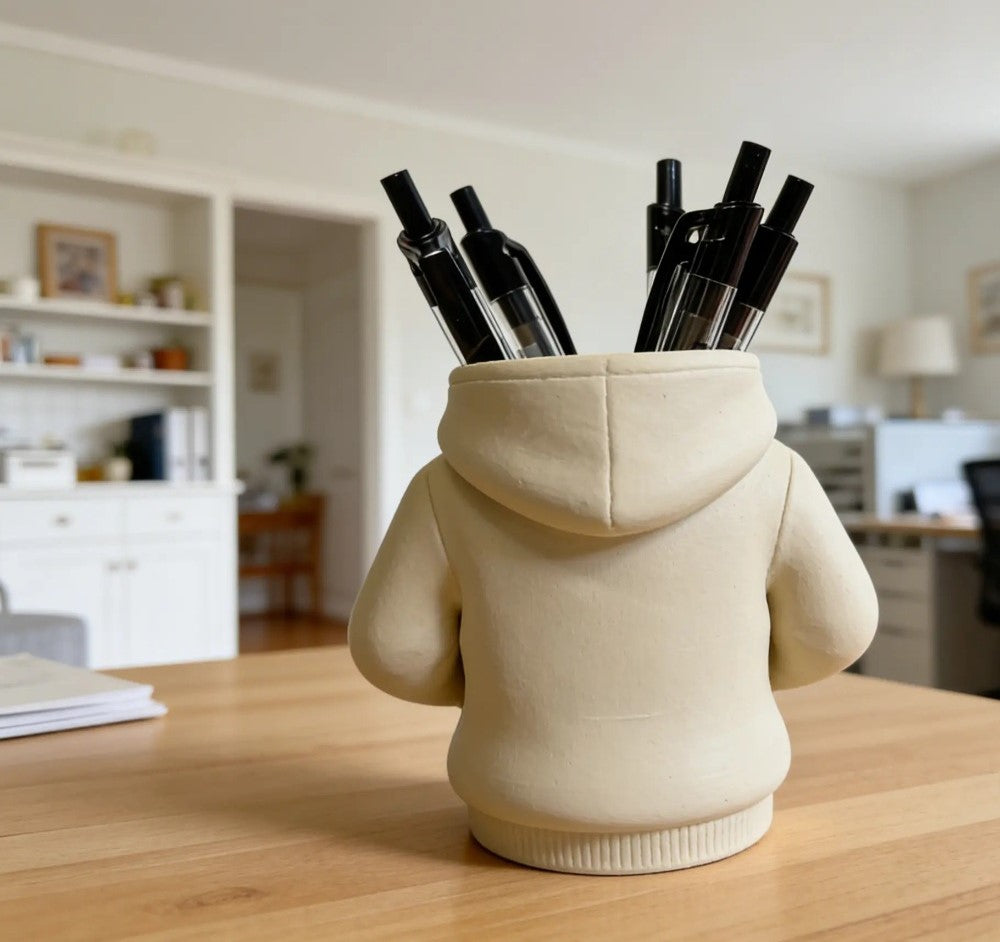 Generic Plastic Hoodie Pen Pot (Sandal)