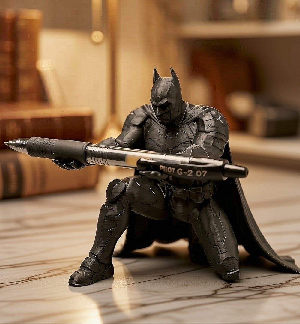 Generic Plastic Batman Pen Holder (Black)